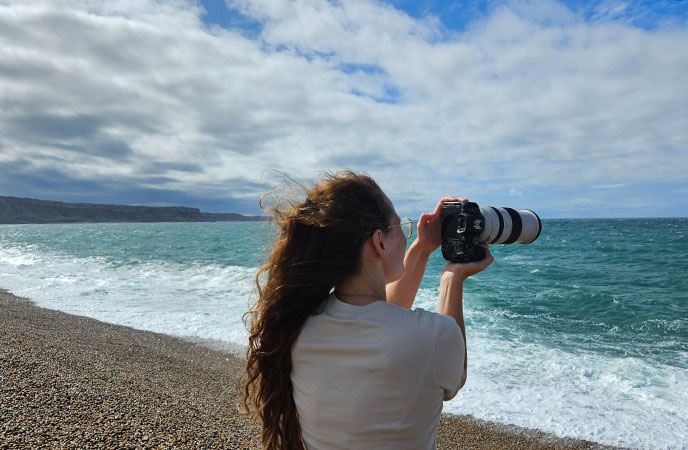 Chesil beach clean