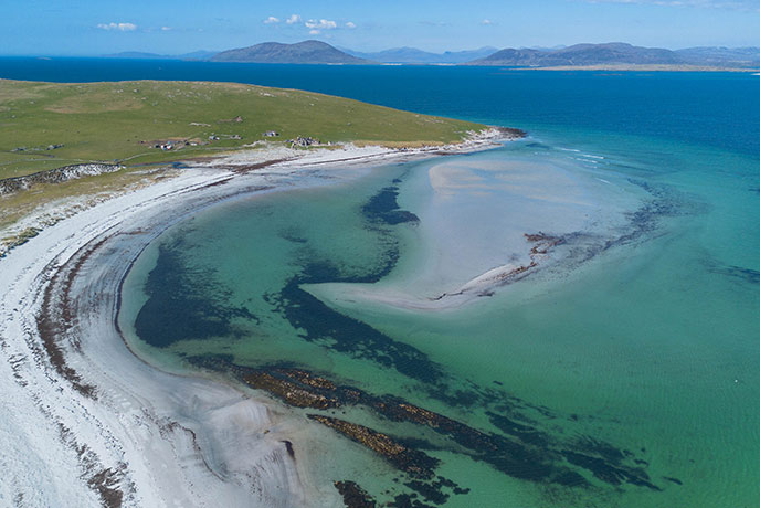 The island of Benbecula