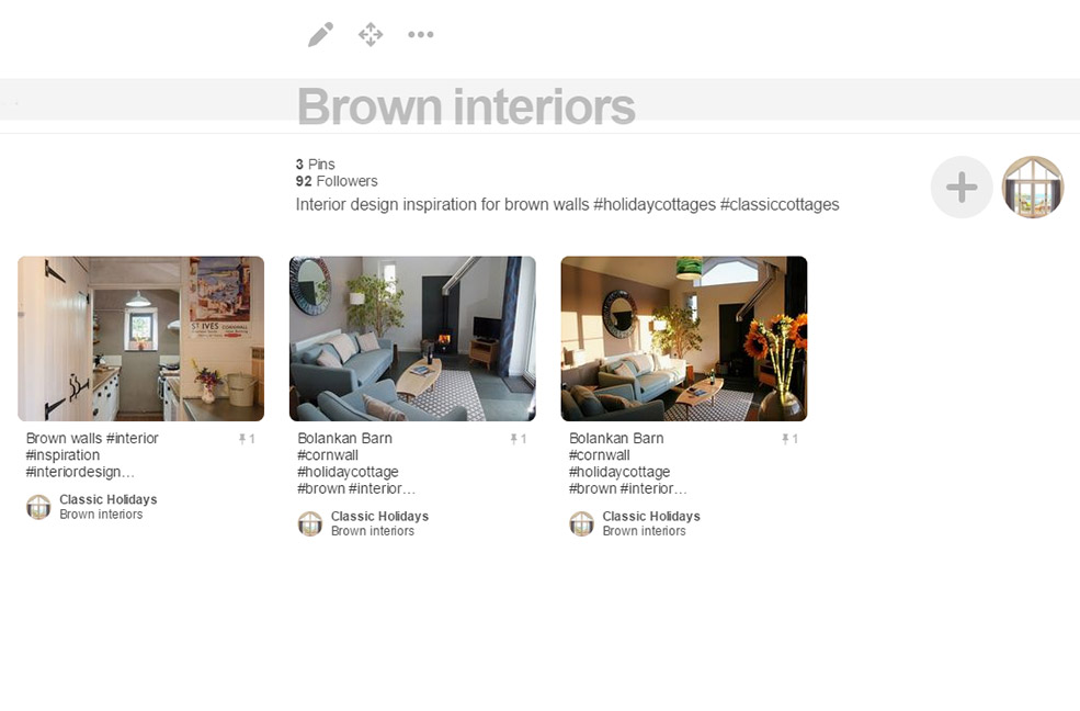 Brown interiors