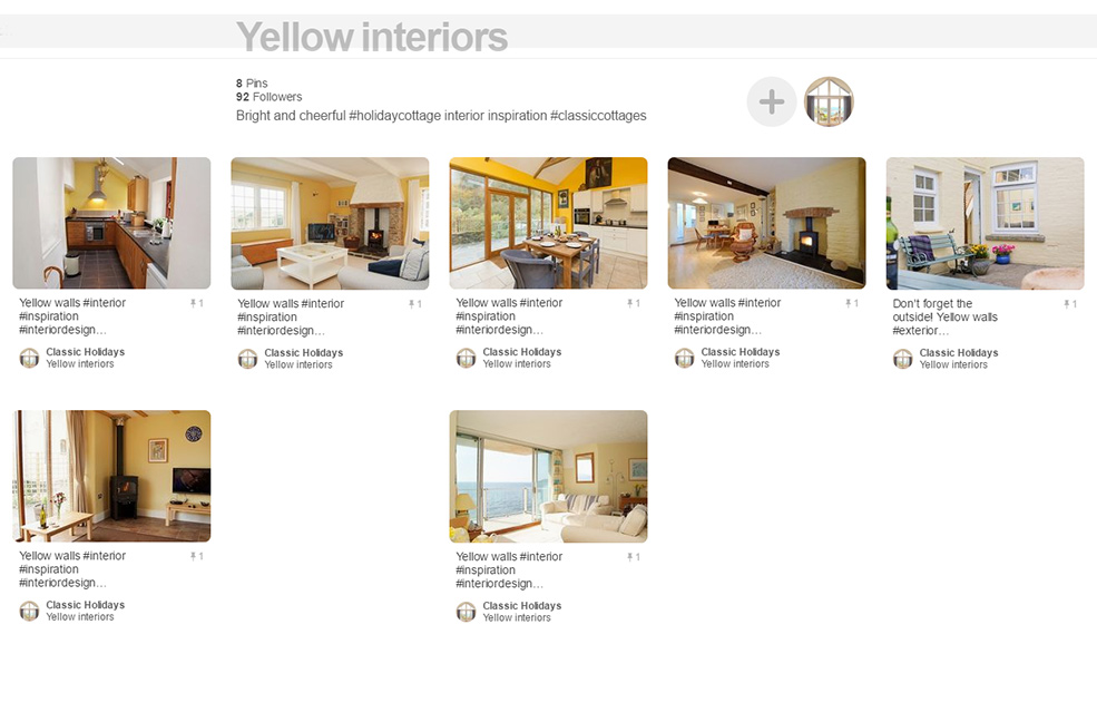 Yellow interiors