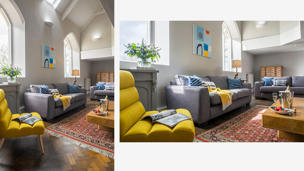 Bofarnel Chapel sitting-room