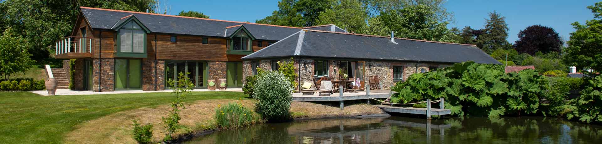 Group Cottages for 16 in Devon