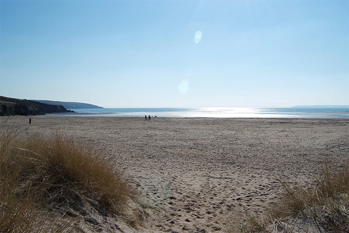 Charlestown beach in st austell