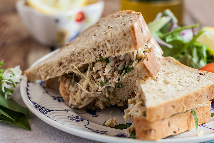 Best crab sandwiches in Cornwall