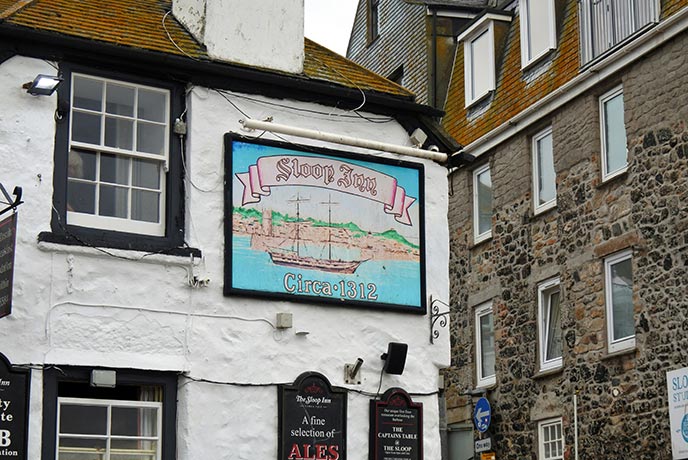 The Sloop Inn in St Ives