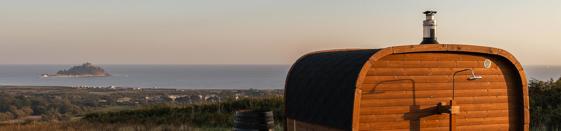 Cottages with a sauna