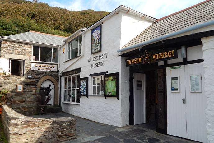 The historic Museum of Witchcraft and Magic in Boscastle