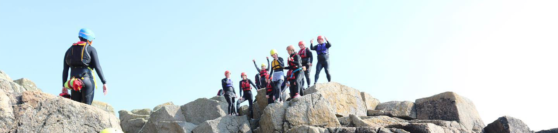 Classic goes coasteering with Global Boarders