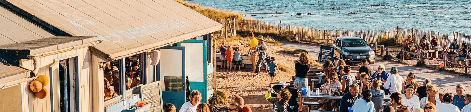 Beach cafés in Devon