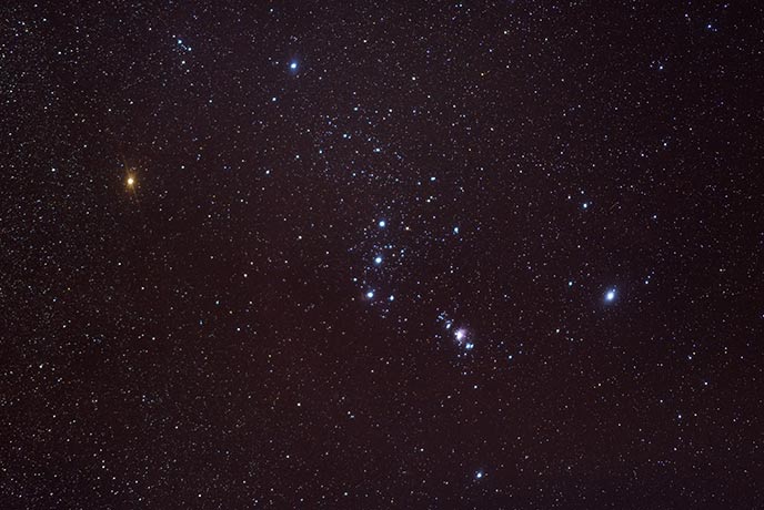 The orion constellation