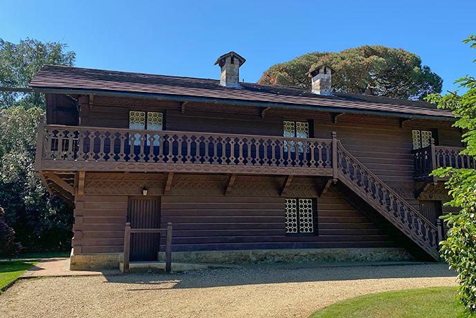 The fascinating Alpine-style Swiss Cottage in the grounds of Osborne House