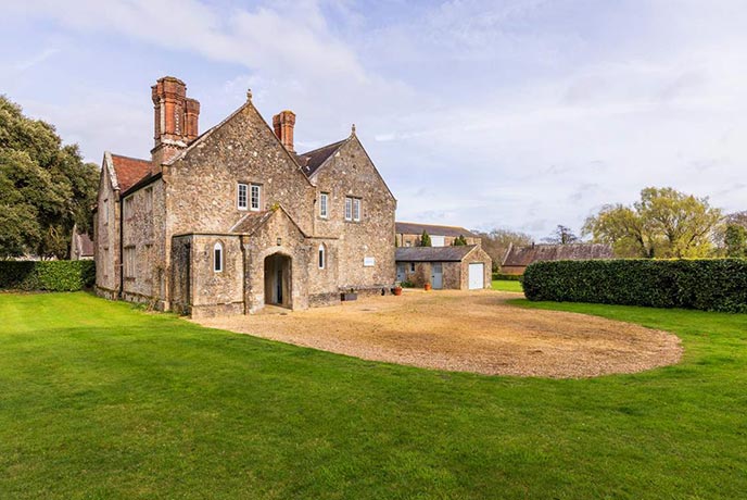 Barton Manor Farmhouse on the Isle of Wight