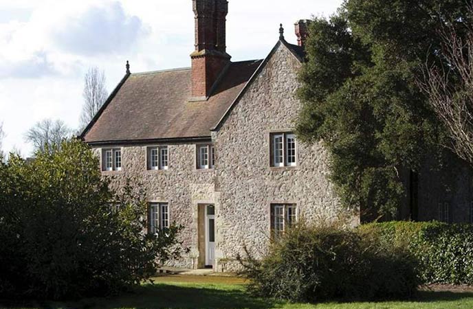 Barton Manor Farmhouse on the Isle of Wight
