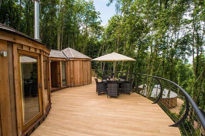 Pheasant Cedar Yurt, Dartmouth, Devon