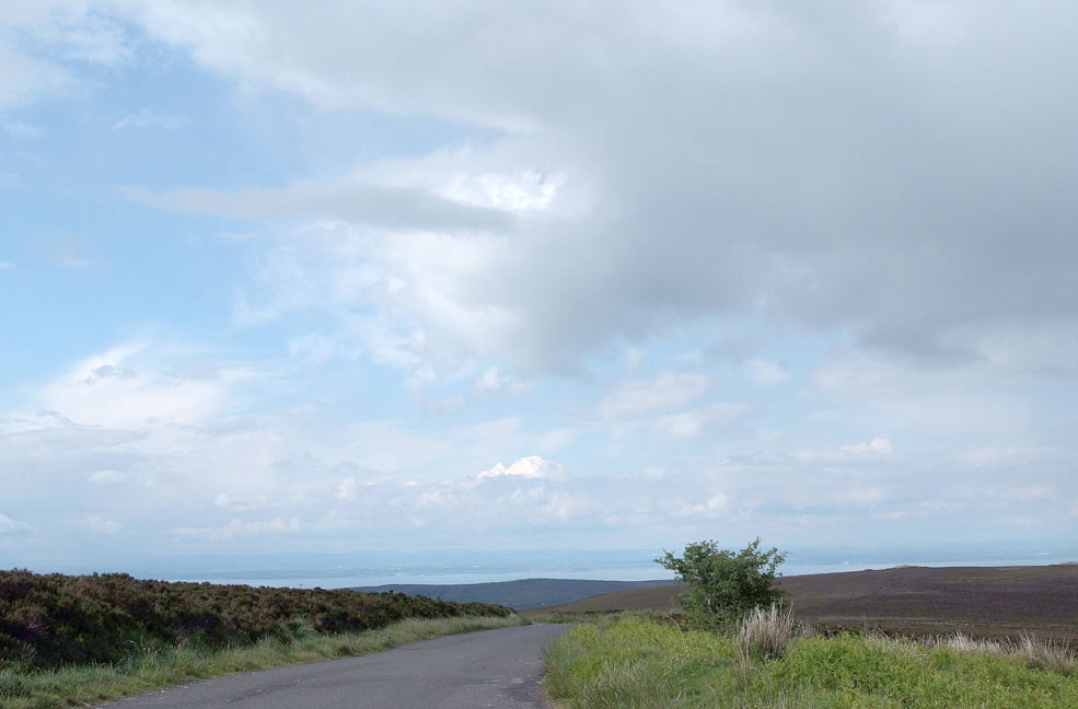 Dunkery Beacon in the distance