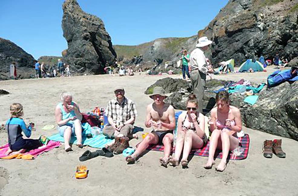 Guest experience: My 80th in Kynance Cove, Cornwall