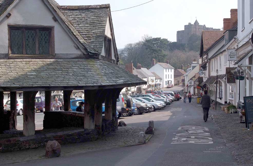 Dunster town