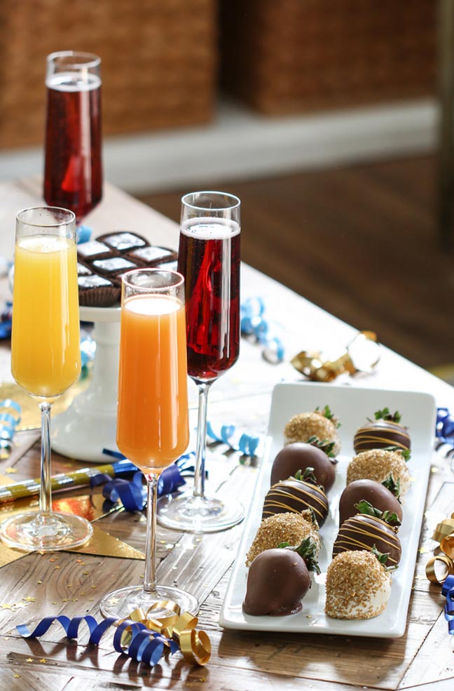 Cocktails and chocolates