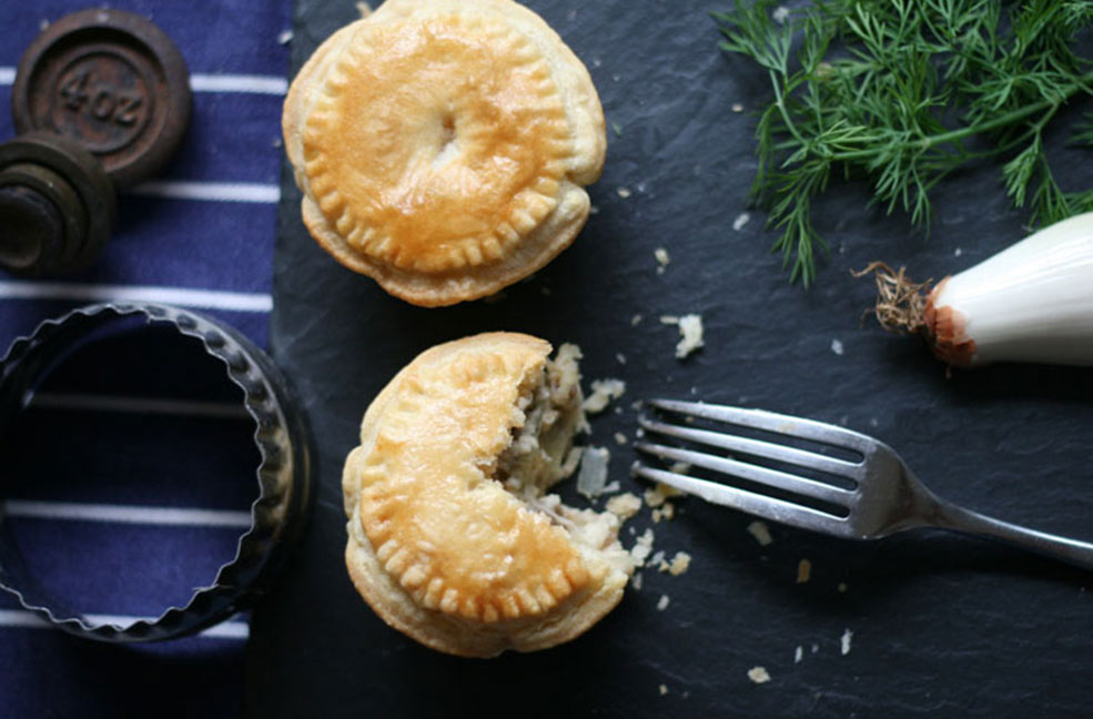 Philleigh Way leftover Christmas turkey pies recipe