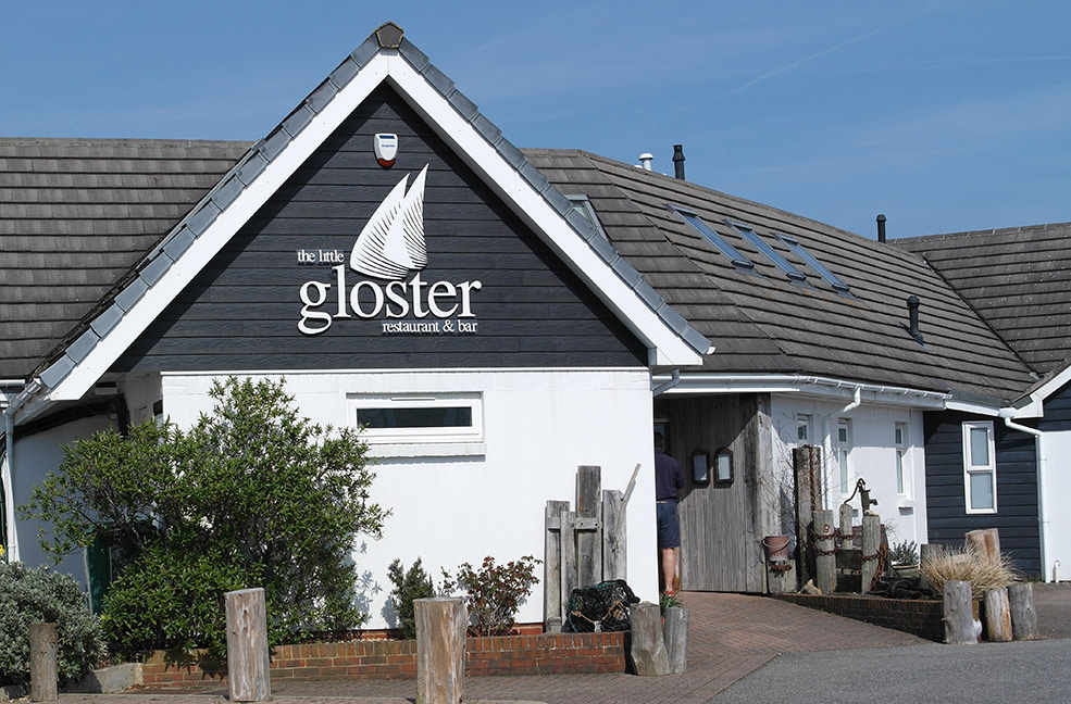 The Little Gloster cooks up an incredible breakfast menu and has amazing views across the Solent.