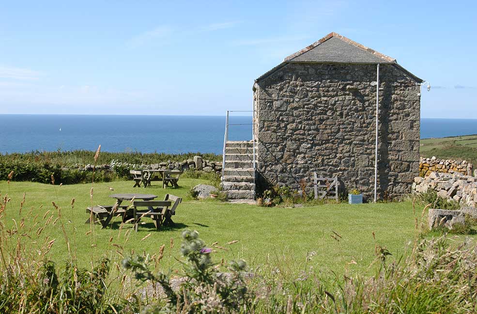 This gorgeous bolthole sits on the cliffs of Far West Cornwall. Perfect for just staying in and enjoying the views.