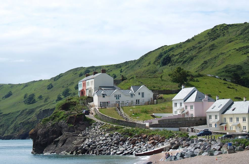 Perch on the cliffs in Devon, we're not sure you can get much closer to the south west coast path than Casa Marinero.