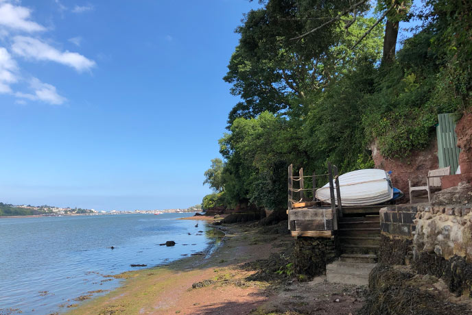 Moor your boat at Redcliffe in south Devon.