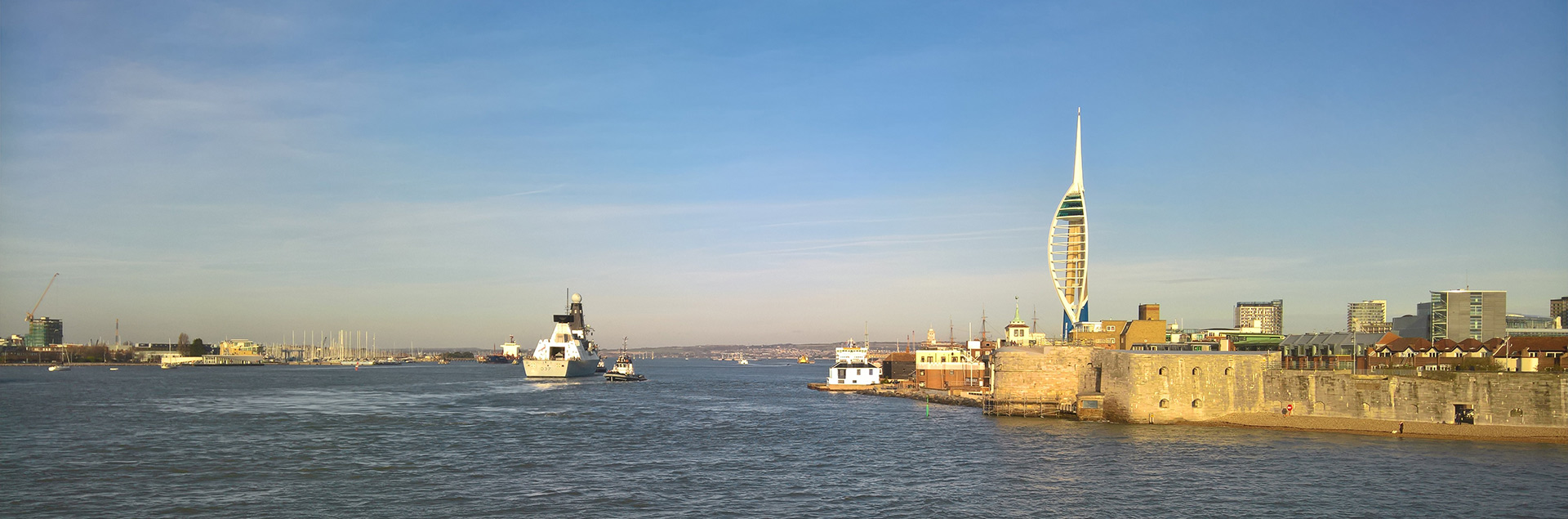 How easy is catching the ferry to the Isle of Wight?