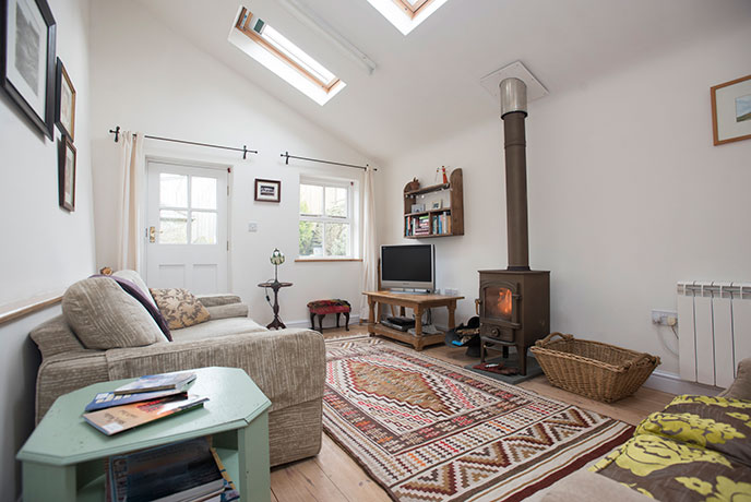 Eco friendly and upcycled throughout, Nancy's House is a dream for you and the environment.