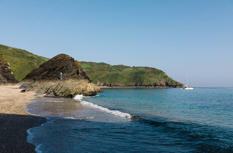 A slice of tropical paradise, Lantic Bay is a trek well worth taking for the amazing views.