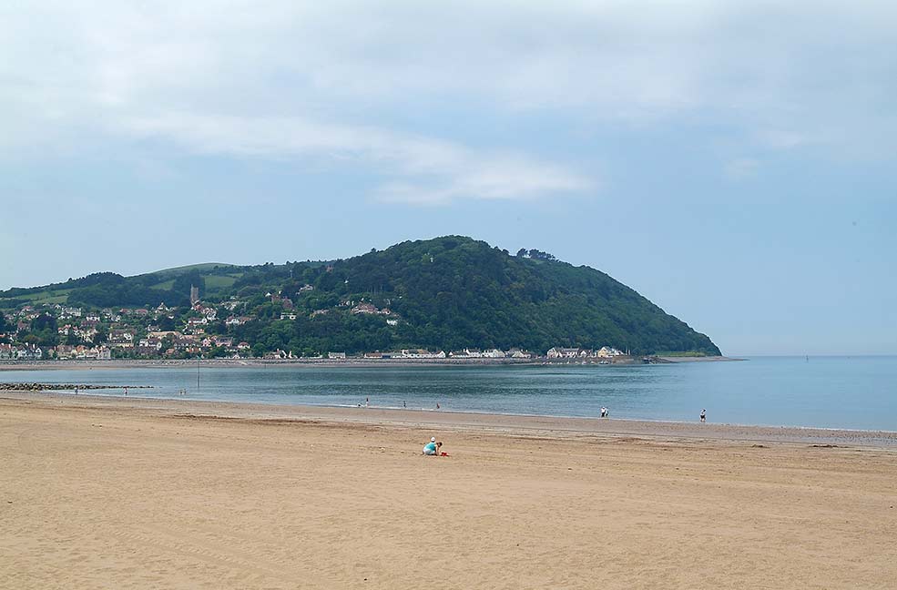 Minehead beach