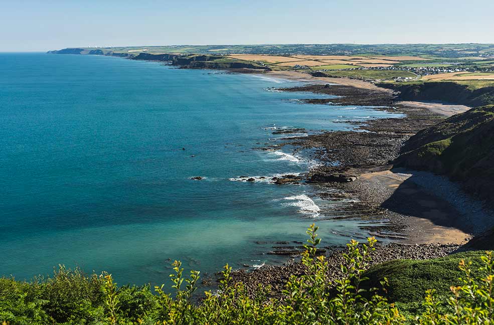 Bude is surrounded by stunning beaches and coastline.