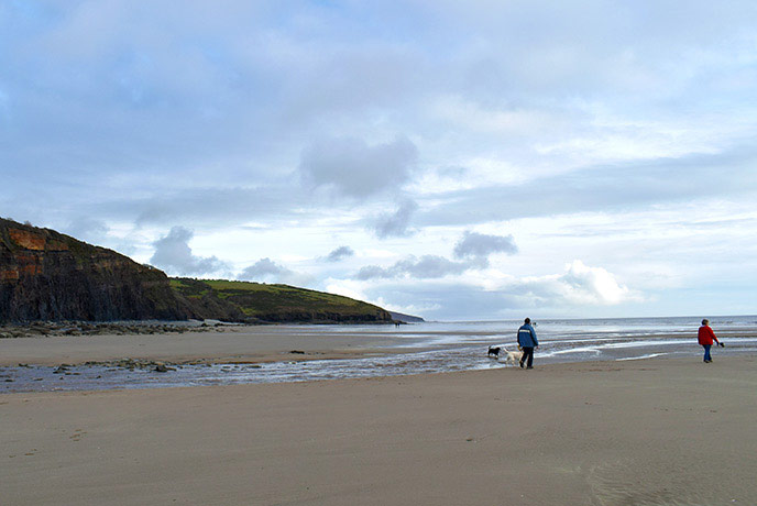 Amroth beach, Pembrokeshire