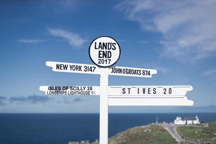 Lands End, west Cornwall