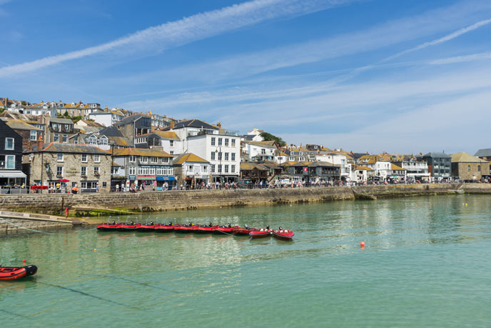 St Ives, west Cornwall