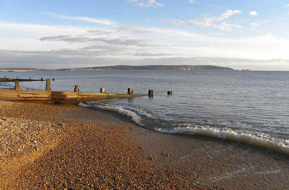 Milford on Sea beach