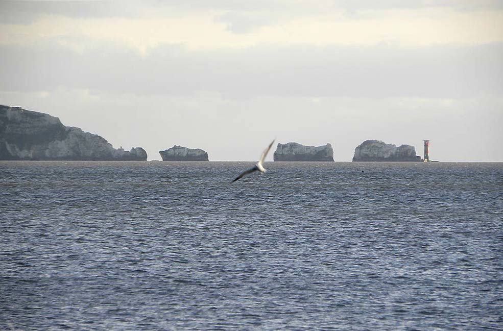 Needles view from Milford on Sea