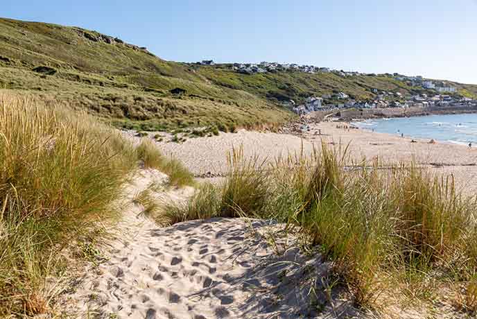 Sennen beach