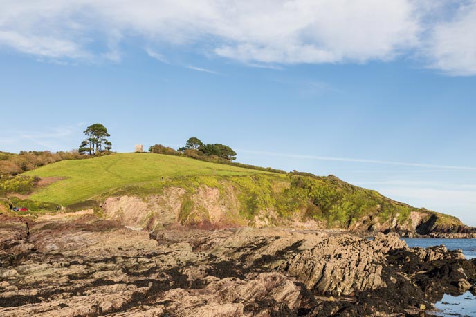 Talland Bay in the sun