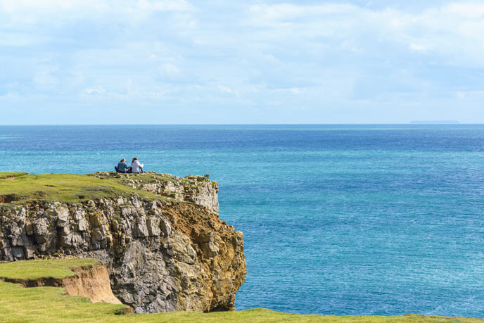 Lunch at Stackpool Head