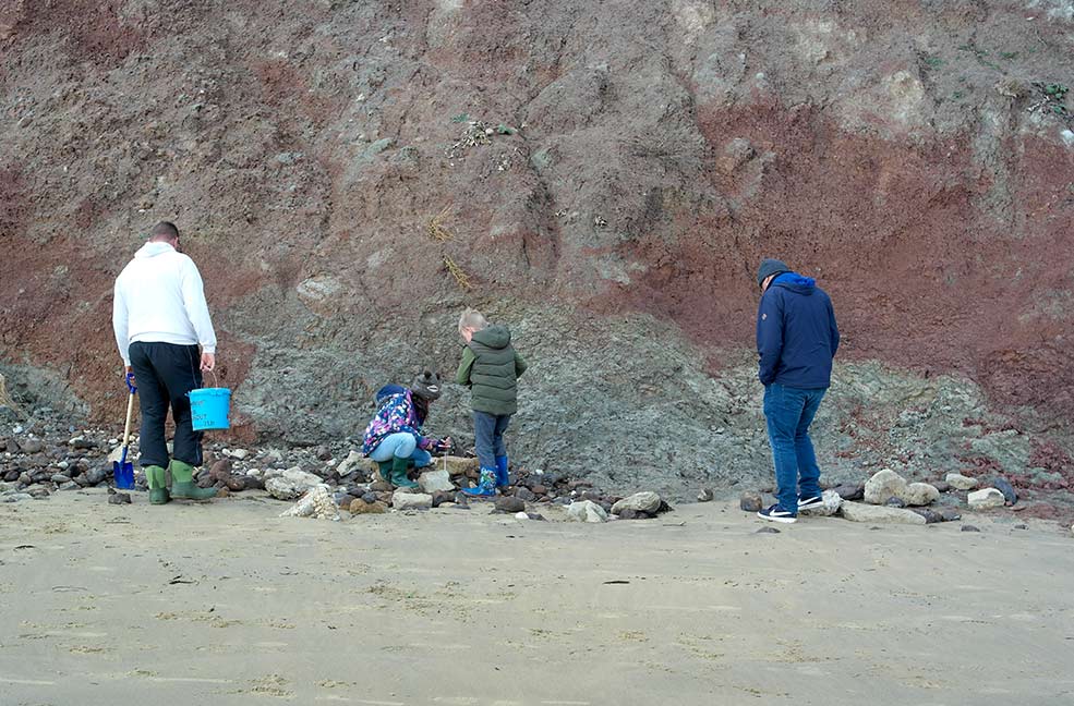 Fossiling on the Isle of Wight