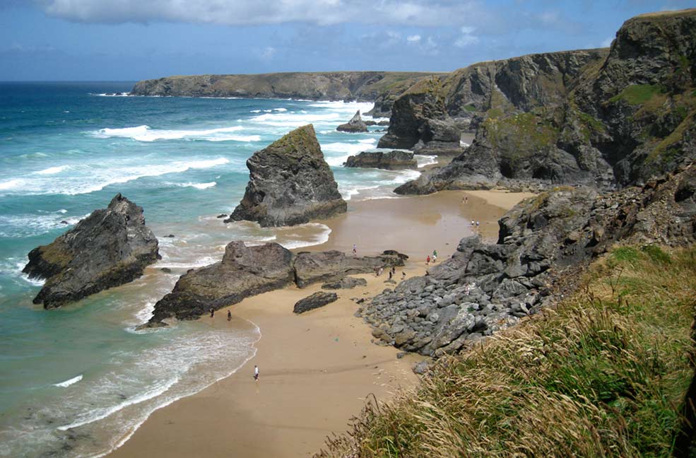 Bedruthan Steps by H Spurway