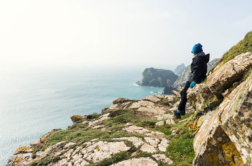 Walking along any stretch of the south west coast path is a great way to see Cornwall.