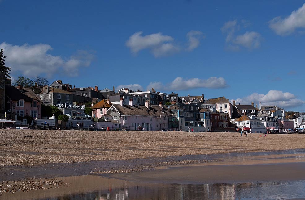 Lyme Regis is a pretty town on the border of Devon and Dorset.