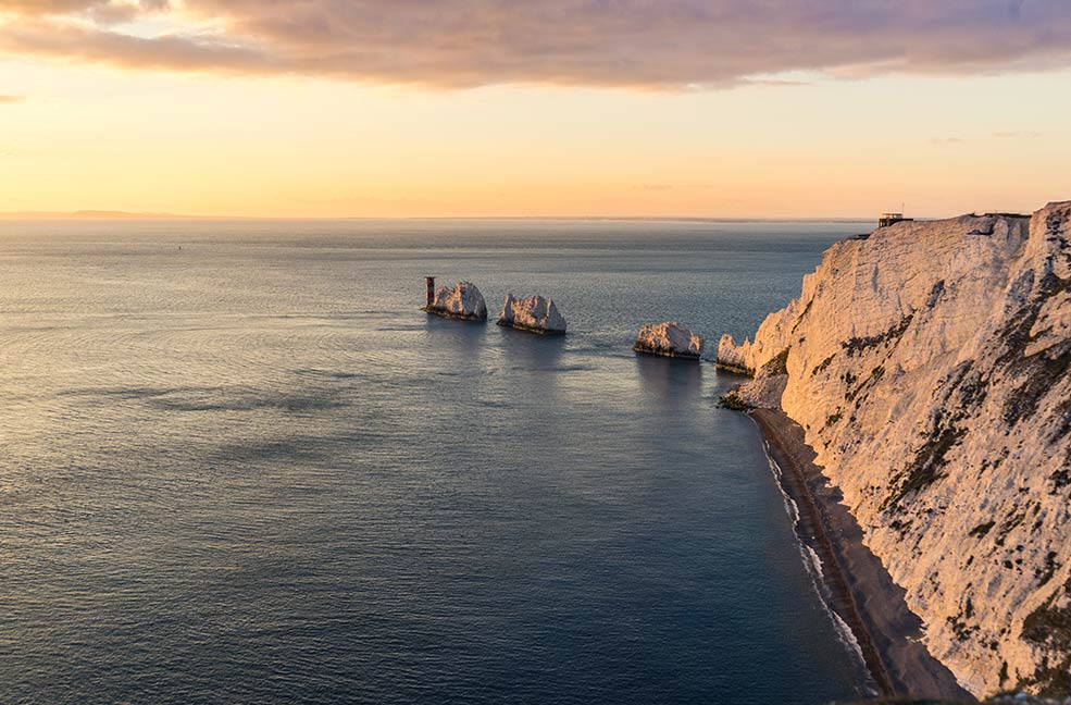 The iconic Needles are a must-see for any Isle of Wight holiday.