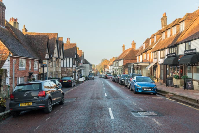 Mayfield is a lovely village in the High Weald AONB.