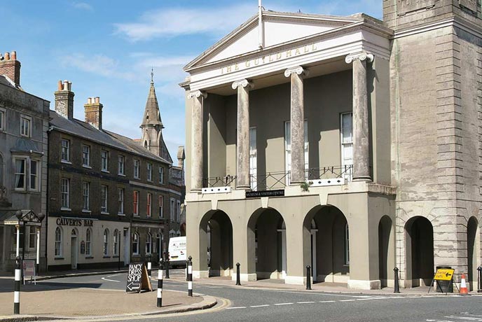 The museum and tourist information centre is at the heart of Newport, Isle of Wight.