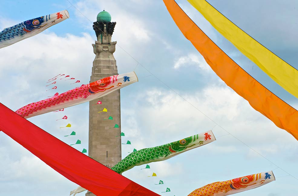 Portsmouth International kite festival sees people from around the world come to Hampshire for this amazing spectacle.