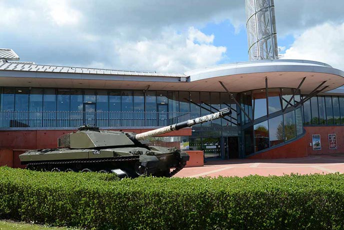 Bovington Tank Museum near Tolpuddle