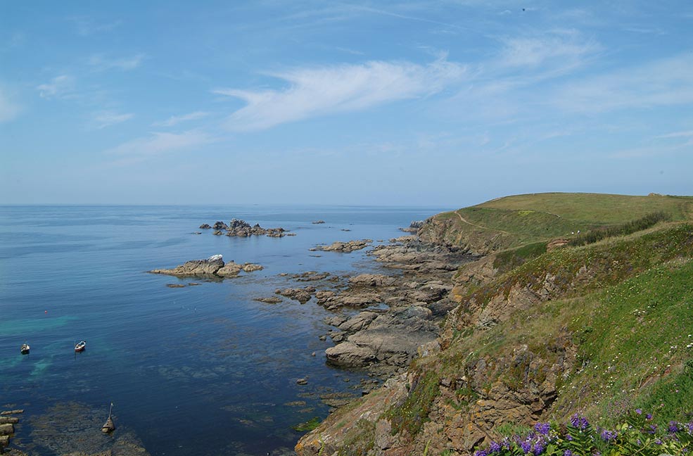 The Lizard coast path